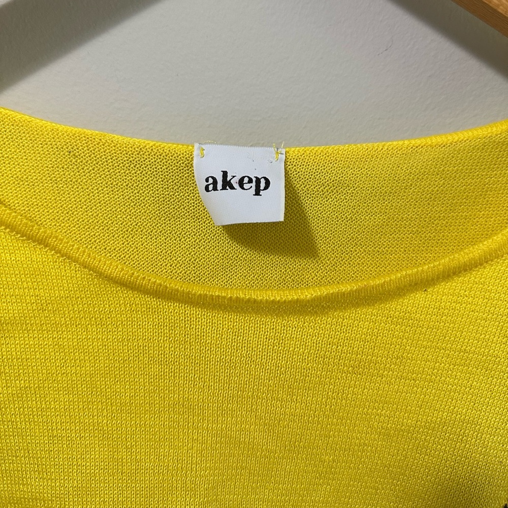 Yellow Shirt Top - Picture 2 of 4